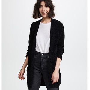 Z Supply Black Chenille Cardigan
